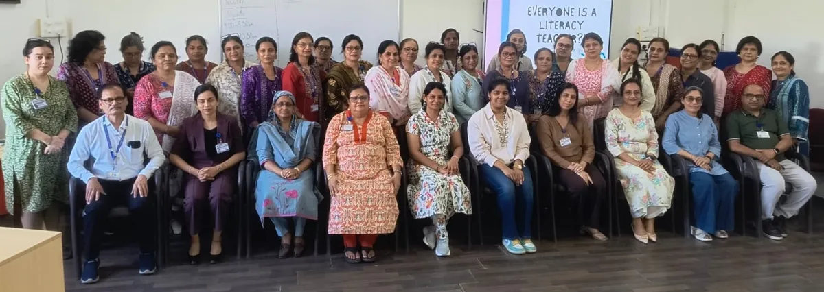 Group of educators at a professional development workshop at CPS (Katol Road)