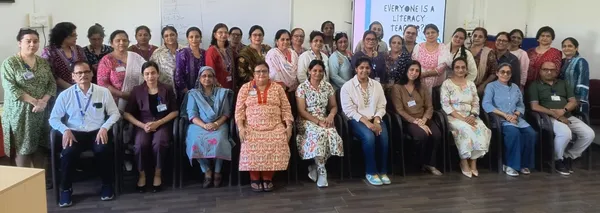Group of educators at a professional development workshop at CPS (Katol Road)