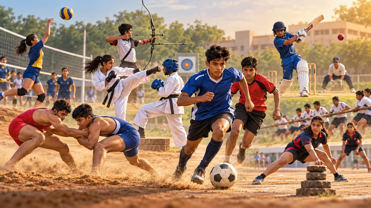 Photo for: Gadchiroli pvt unaided school: Register for sporting events says DSO